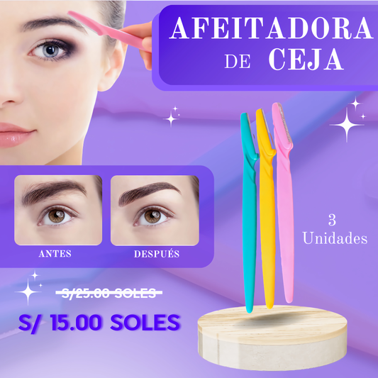 AFEITADORAS DE CEJAS